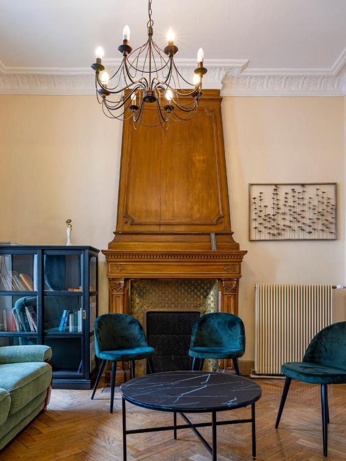 Gite d'étape et de groupe La Villa François Premier La Bourboule Exterior foto